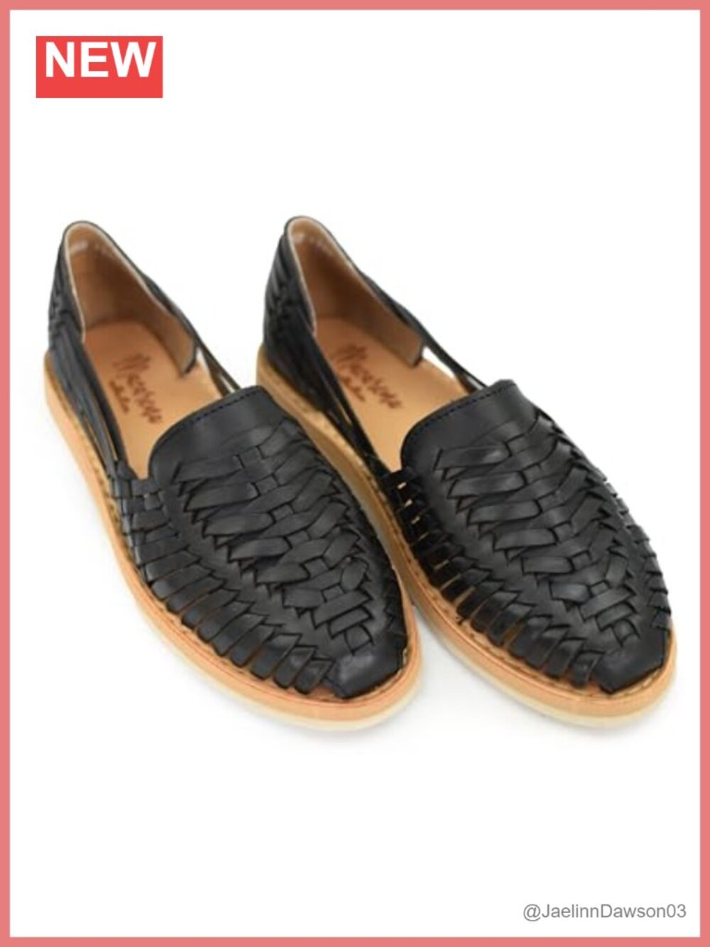 Handmade Leather Woven Sandal Flat for Women